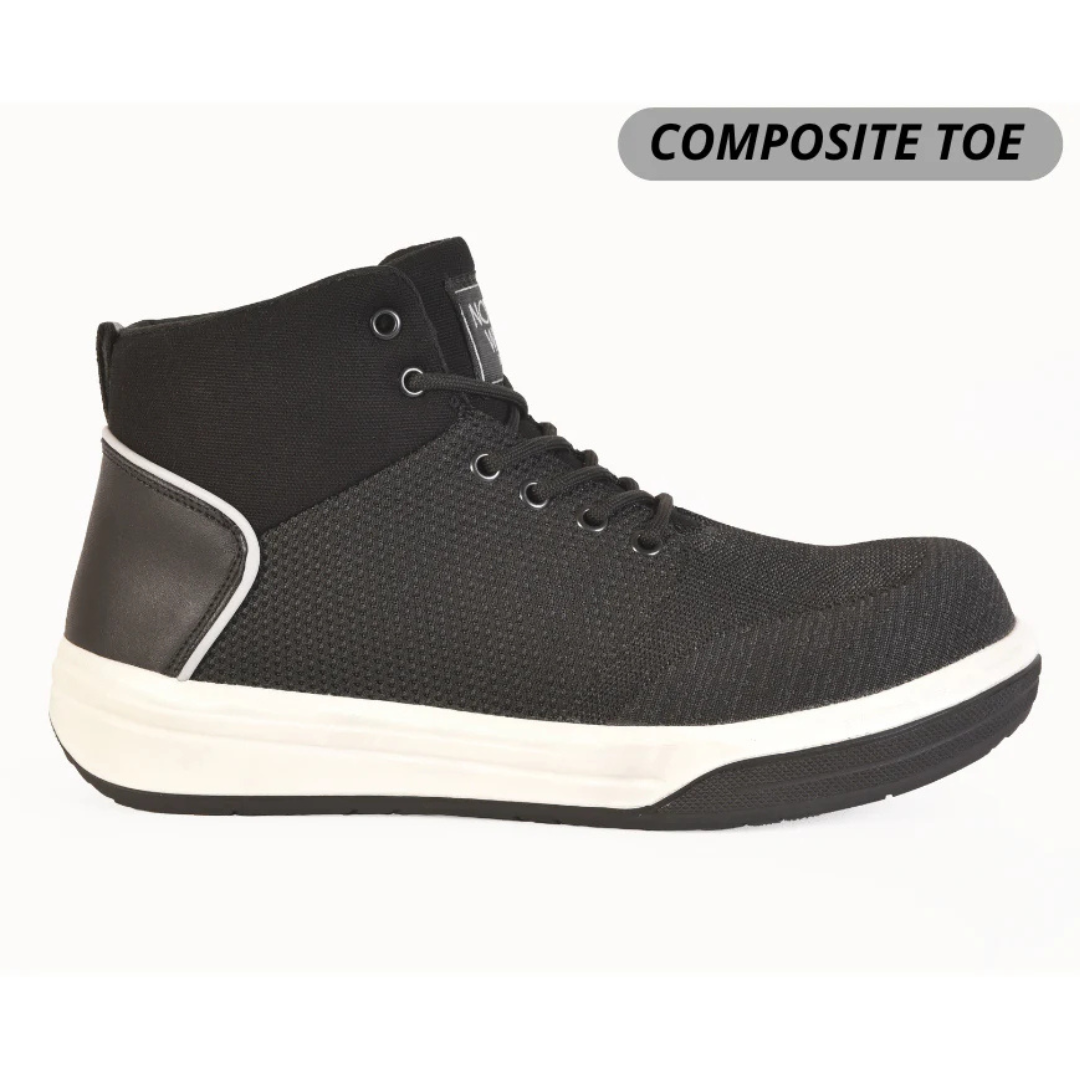 TENIS DE SEGURIDAD INDUSTRIAL CON CASCO DE POLICARBONATO