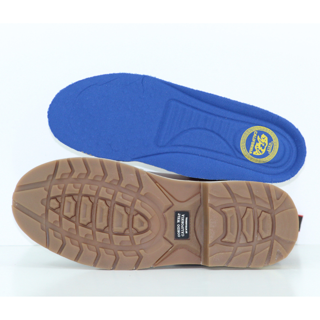 BOTÍN CHATO DE TRABAJO COSIDO WELT SUELA DOBLE DENSIDAD