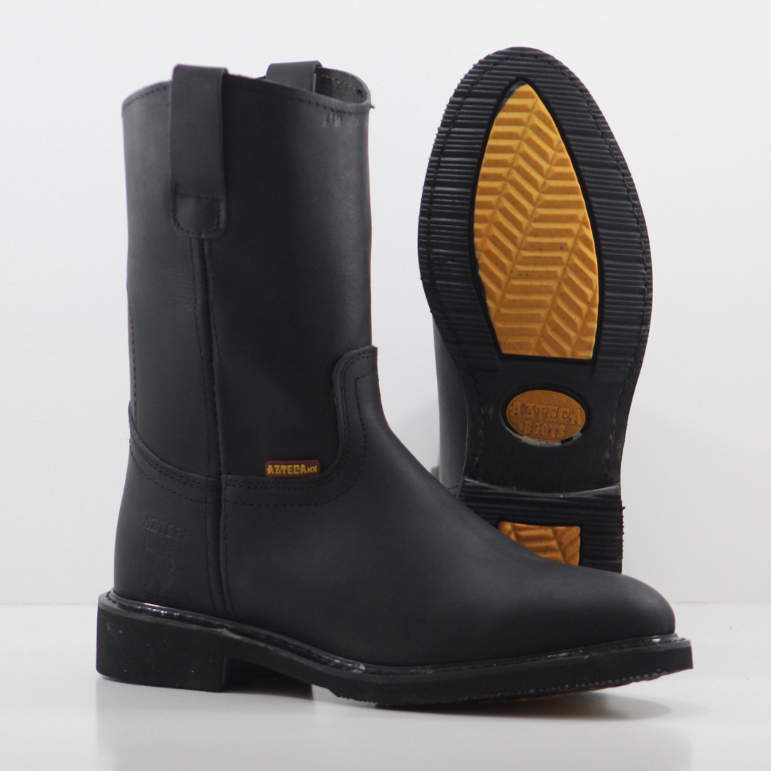 Bota alta con casquillo de acero 