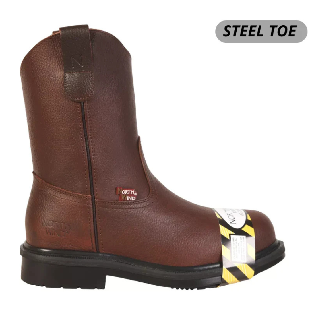 BOTA DE TRABAJO ROPER CON CASCO DE ACERO - GOODYEAR WELT