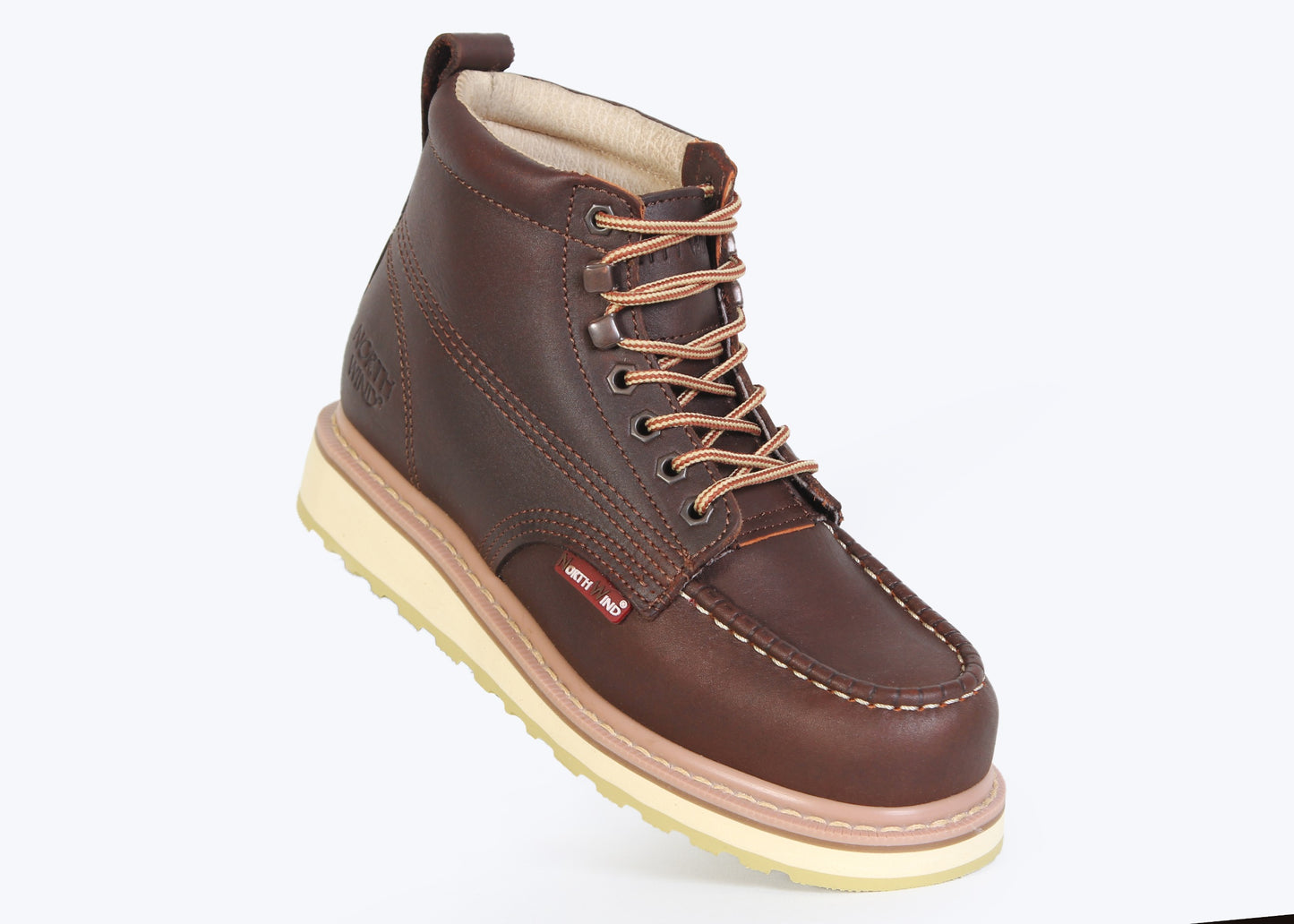 BOTA DE TRABAJO 100% PIEL MOC TOE COSIDO GOODYEAR WELT - YIP