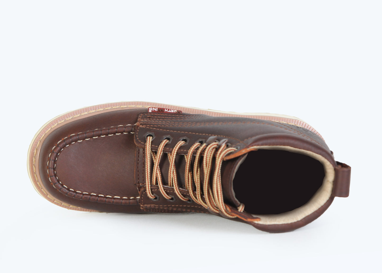 BOTA DE TRABAJO 100% PIEL MOC TOE COSIDO GOODYEAR WELT - YIP