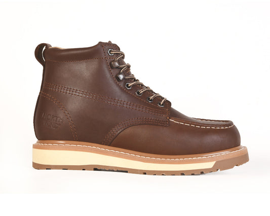 BOTA DE TRABAJO - 100% PIEL - MOC TOE - GOODYEAR WELT