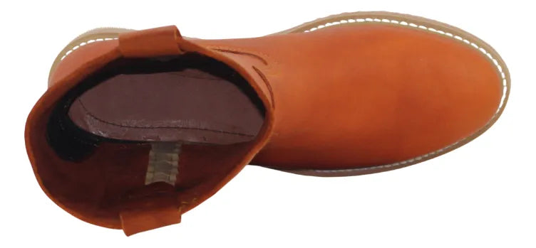 Bota Marca SAM De Trabajo Cosido Welt De Piel Y Uso Rudo Suela Hule