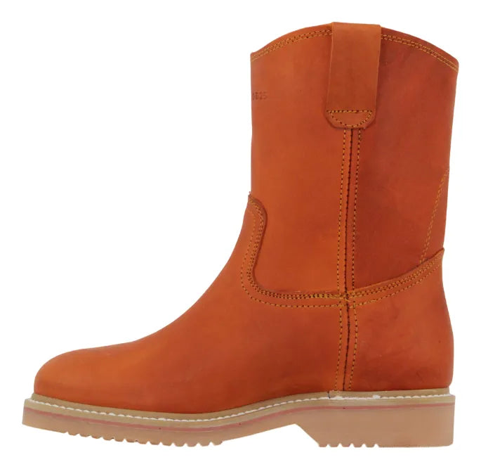 Bota Marca SAM De Trabajo Cosido Welt De Piel Y Uso Rudo Suela Hule