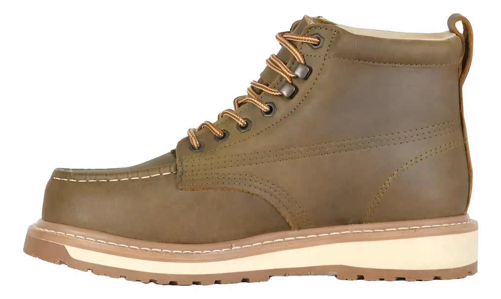 BOTA DE TRABAJO MOC TOE 100% PIEL COSIDO GOODYEAR WELT