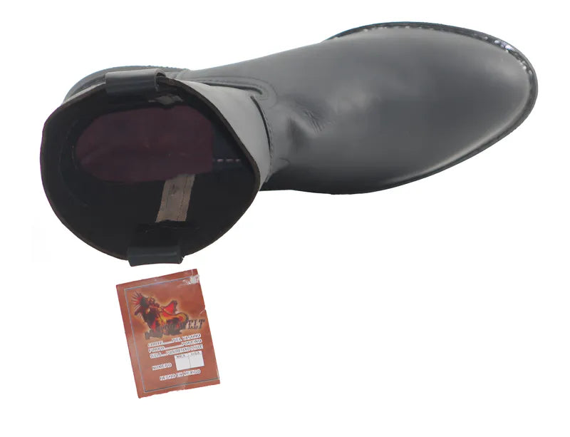 Bota Marca Azteca De Trabajo Con Cosido Welt Y Piel Genuina