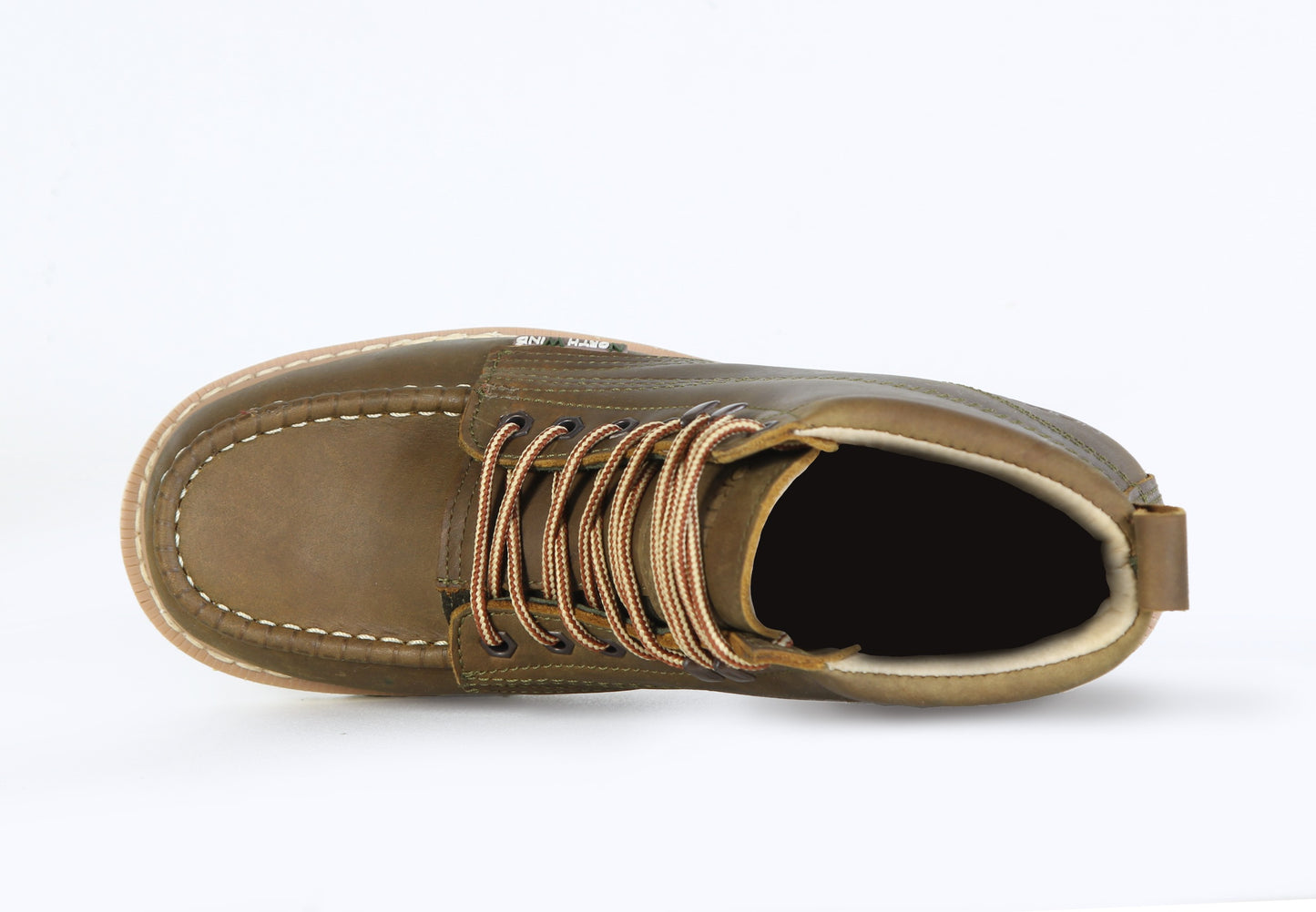 BOTA DE TRABAJO 100% PIEL MOC TOE COSIDO GOODYEAR WELT - YIP