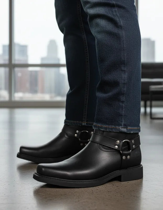 Bota Marca American Welt Con Argolla De Trabajo Cosido Welt De Piel Y Uso Rudo